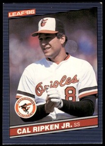 1986 Leaf Baseball Cal Ripken Jr. Baltimore Orioles #142 NM
