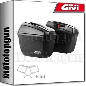 GIVI SIDE-CASE HOLDER + MONOKEY E22N SUZUKI DL 650 V-STROM L2-L3 2011 11 2012 12 - Picture 1 of 4