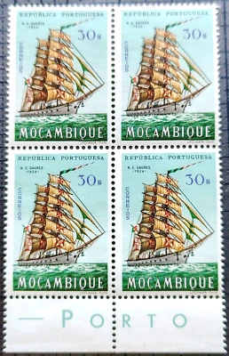 Мозамбик. Scott's # 454 как новый без наклеек и следов. Блок из 4. Доставка.   магазин марок сал. - Изображение 1 из 2