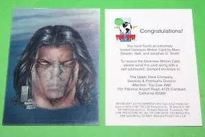 Witchblade Darkness Family Ties Top Cow 1997 tarjeta de inserción de movimiento lenticular - Imagen 1 de 9