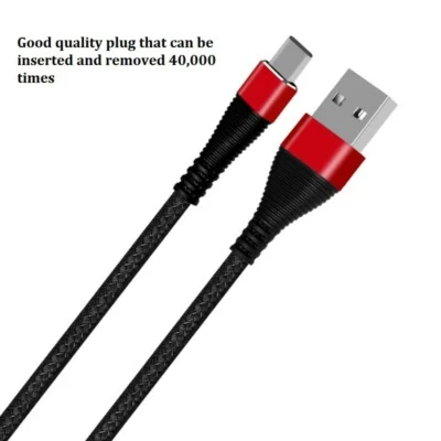 Buy 2 Pack-Apple iPhone Super Speed Charger 3 ft NylonBraided 6,7,8,10,11,12 - Image 1 of 3