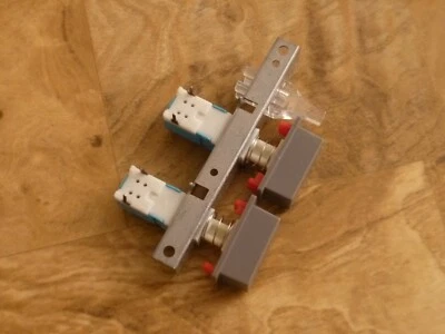 Nintendo/NES power+reset switch assembly NEW/NOS - Image 1 of 3