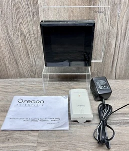 Oregon Scientific Bed Side Radio Soothing Sounds Alarm Clock RRM902A W/ Sensor - Picture 1 of 6