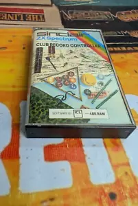Club Record Spectrum 48k/128k (manual de caja de cinta) clásico 8 bits - Imagen 1 de 2