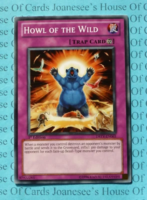 DREV-EN065 Howl of the Wild Yu-Gi-Oh Card 1st Edition New - Image 1 of 4