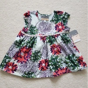 NWT Pippa & Julie Girls' Floral Top sz4 - Picture 1 of 10