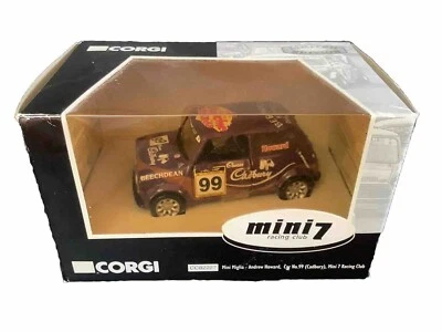Rare Corgi Mini 7 Miglia Andrew Howard Car No.99 Cadbury Racing Club CC82227 - Image 1 of 4