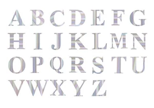 4 pcs 5" Letter Stickers Backdrop Wall Decorations Party Wedding Events Home - Picture 1 of 210