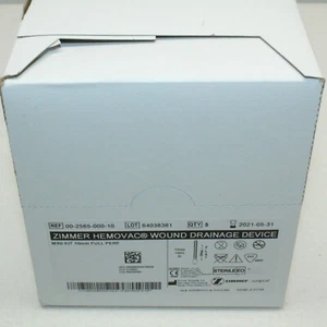 Zimmer Box of 5 Hemovac Drainage Device 10mm Surgical Mini Kit 00-2565-000-10 - Picture 1 of 1