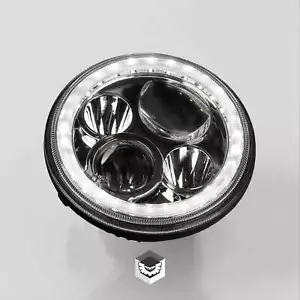 STEDI™ Iris 7 Inch LED Headlight - Chrome (5700k) - Picture 1 of 12