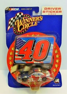 Winners Circle #40 Driver Sticker Series Nascar 1/64 Sterling Marlin Car New - Imagen 1 de 4