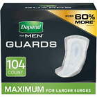 Depend Incontinence Guards/Incontinence Pads for Men/Bladder Control Pads Only $26.80 on eBay