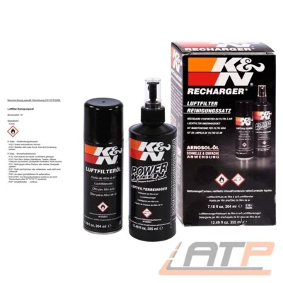 K&N REINIGUNGSSET REINIGER UND ÖL FÜR SPORTLUFTFILTER SPORT LUFTFILTER 99-5003EU - Bild 1 von 4