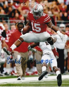 EZEKIEL ELLOITT SIGNED AUTOGRAPH 8 X 10 PHOTO OHIO STATE DALLAS COWBOYS - Picture 1 of 1