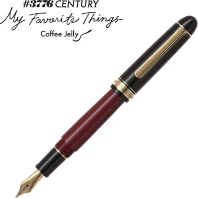 Pluma Estilográfica Platinum 3776 My Favorite Things Café Jalea Suave F Nuevo en Caja PNB-30000 Foto 1 de 4