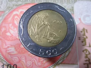 SAN MARINO 500 Lire 1989 Holy stonemason Marino History World Coin g7984 - Picture 1 of 2