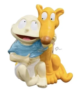 Rugrats Tommy and Spike Rugrats Container /cookie Jar - Picture 1 of 7