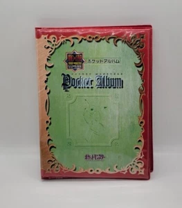 PIKACHU Rare Pokemon Card Binder Book 1999 Vintage Japanese Pokemon w/10 Cards - Picture 1 of 5
