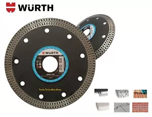 Disco de diamante WÜRTH azulejo Speed 125x 1,2 x 22,23 art. n.o 5526835125 - Imagen 1 de 5