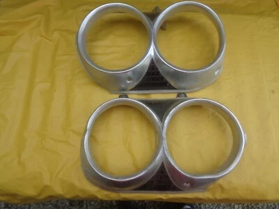 Mercury Comet Cyclone Caliente 1964 faros biseles puerta derecha izquierda par gasser Foto 1 de 4