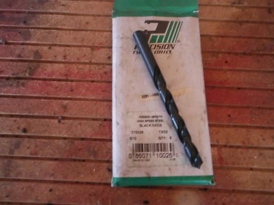 PRECISION BRAND PRODUCTS, INC. 13/32 DRILL BIT PRECISON TWIST JOBBER LENGTH USA