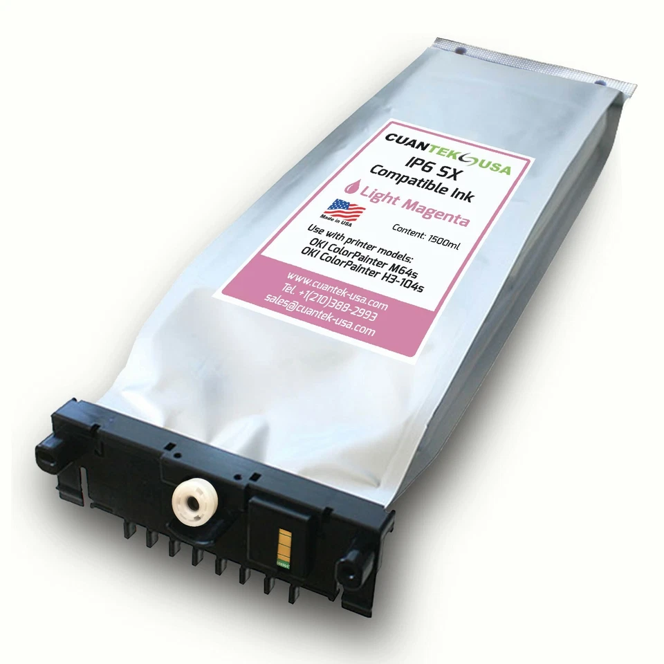 IP6-226 Compatible SX LIGHT MAGENTA Ink 1500ml for OKI ColorPainter M64s, H3-104 - Image 1 of 1