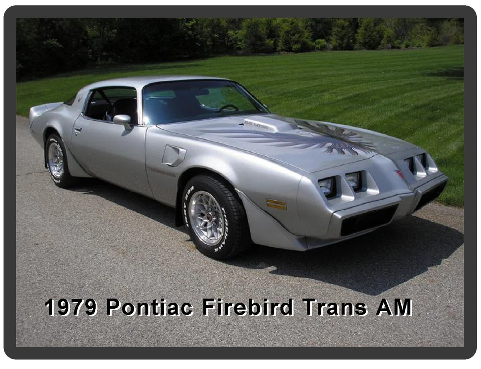 1979 Pontiac Firebird Trans Am Auto Car  Refrigerator / Tool Box  Magnet - Image 1 of 1