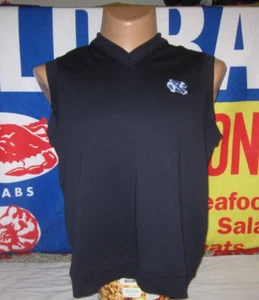 NORTH CAROLINA Tar Heels UNC Sweater Vest Men's Medium Ashworth CHAPEL HILL MJ - Picture 1 of 4