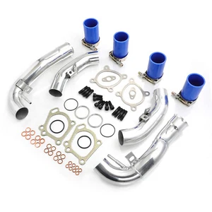 Turbo Inlet Pipes for 00-05 Audi S4 Avant B5 RS4 A6 Quattro Allroad K04 2.7L - Picture 1 of 7
