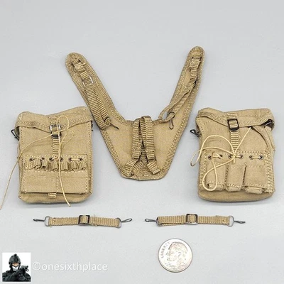 Tirantes Medic Wade escala 1:6 DiD Segunda Guerra Mundial EE. UU. 2º Batallón Ranger con bolsas Foto 1 de 4