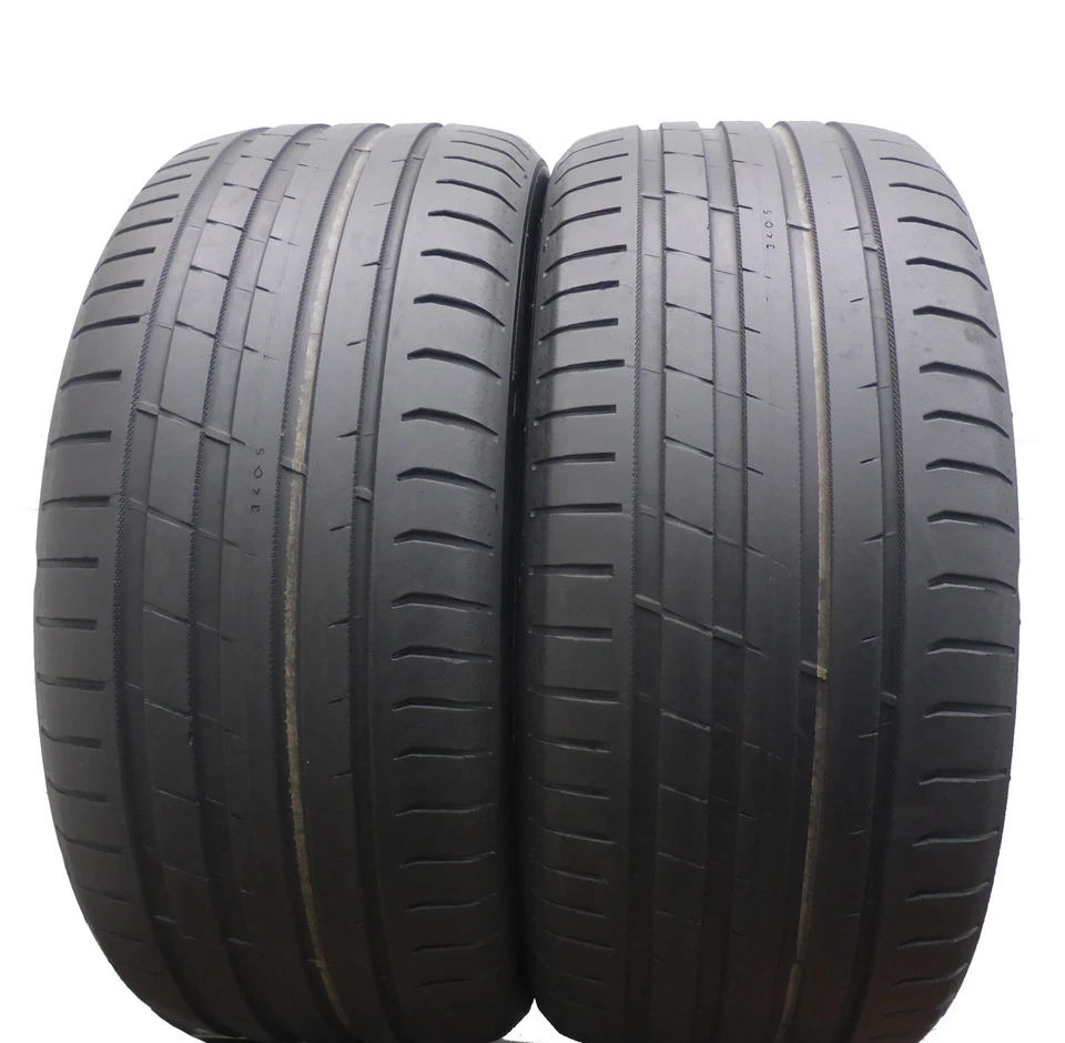 2 X NOKIAN 255/45 ZR19 104Y XL Powerproof Pneus D'Été 2019 5Mm - Photo 1/4