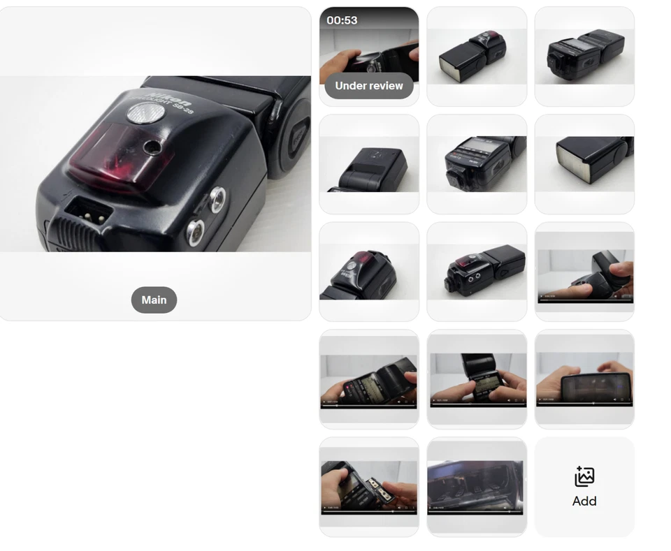 *Exc* Nikon Speedlight SB-28 Flash  33818 - Image 1 of 4