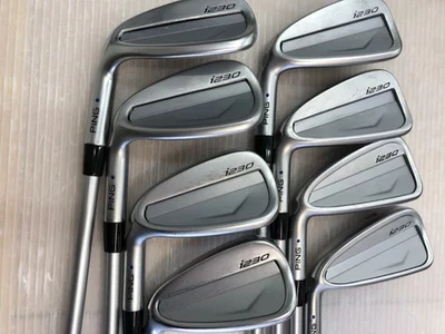 Ping i230 lefty Iron Set 4-9,W,U 8pc Flex Stiff MCI 100 Multi-Material - Image 1 of 4