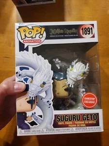 Funko Pop Animation Jujutsu Kaisen SUGURU GETO # 1891 GAMESTOP EXCLUSIVE READ - Picture 1 of 11