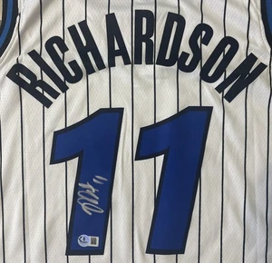 Jase Richardson Signed Autographed Orlando Magic Jersey Beckett COA - Picture 1 of 4