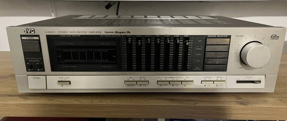JVC A-X400 Stereo Integrated Amplifier Super-A Vintage - Bild 1 von 4