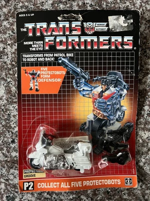 Transformers G1 Groove Protectobot Autobot 1986 sin usar, en caja Foto 1 de 4
