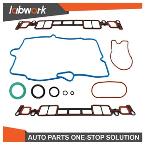 Labwork Set Intake Manifold Gaskets For Chevy Suburban SaVana Chevrolet Tahoe - Foto 1 di 10