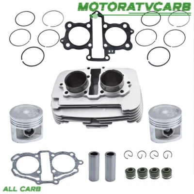 Kit de montaje de cilindro de motor con juntas de pistones para Honda Rebel 250 CMX250C Foto 1 de 4