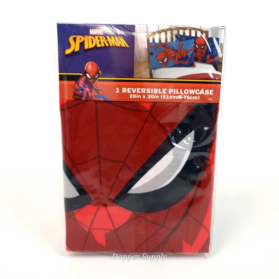 Marvel Spider-Man 2 Sided Reversible Pillowcase