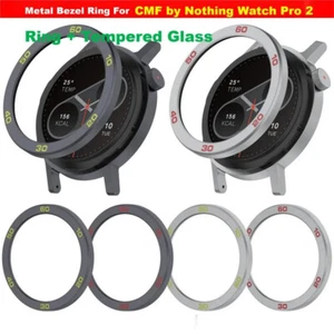 Film Verre pour Montre CMF Pro 2 Smartwatch Cover Lunettes Métal Remplacement - Photo 1 sur 28