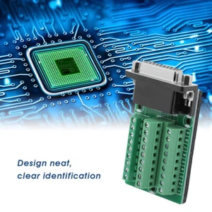 DB26 DB26-M2-01 Female Connector Terminal Breakout PCB Borad - Afbeelding 1 van 8
