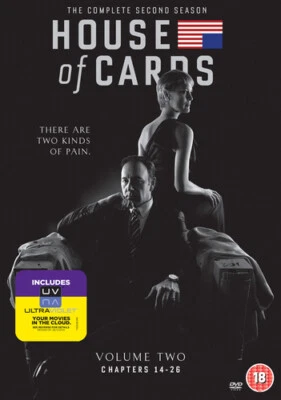House of Cards: The Complete Second Season DVD (2014) Kevin Spacey cert 18 4 - Image 1 of 2
