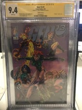 Image Gen 13 # 1 Variant Cover A CGC SS 9.4 J.Scott Campbell