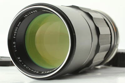 [Exc+5]Minolta MC TELE ROKKOR-PE 200mm f/4.5 teleobjetivo para montaje MC de JP - Imagen 1 de 4