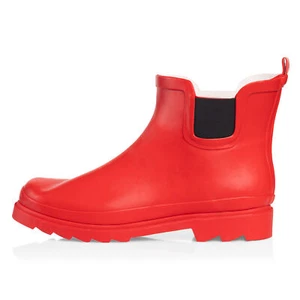 Norty Women's Low Ankle High Rain Boots Rubber Snow Rainboot Shoe Bootie - Picture 1 of 22