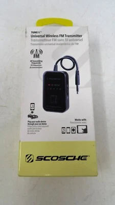 SCOSCHE FMT4-XS FM Transmitter with 20 Frequency Selections - Image 1 of 2