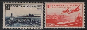 Argelia 1949 Conjunto Caridades Navales Sc# B55-56 NH - Imagen 1 de 1