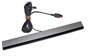 Genuine Silver Nintendo Wii Sensor Bar (RVL 014) Wii U Compatible Official - Picture 1 of 2