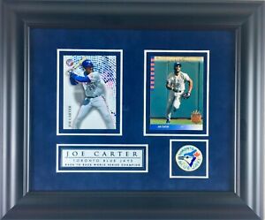 Joe Carter Cards Framed Baseball Memorabilia Toronto Blue Jays World Series